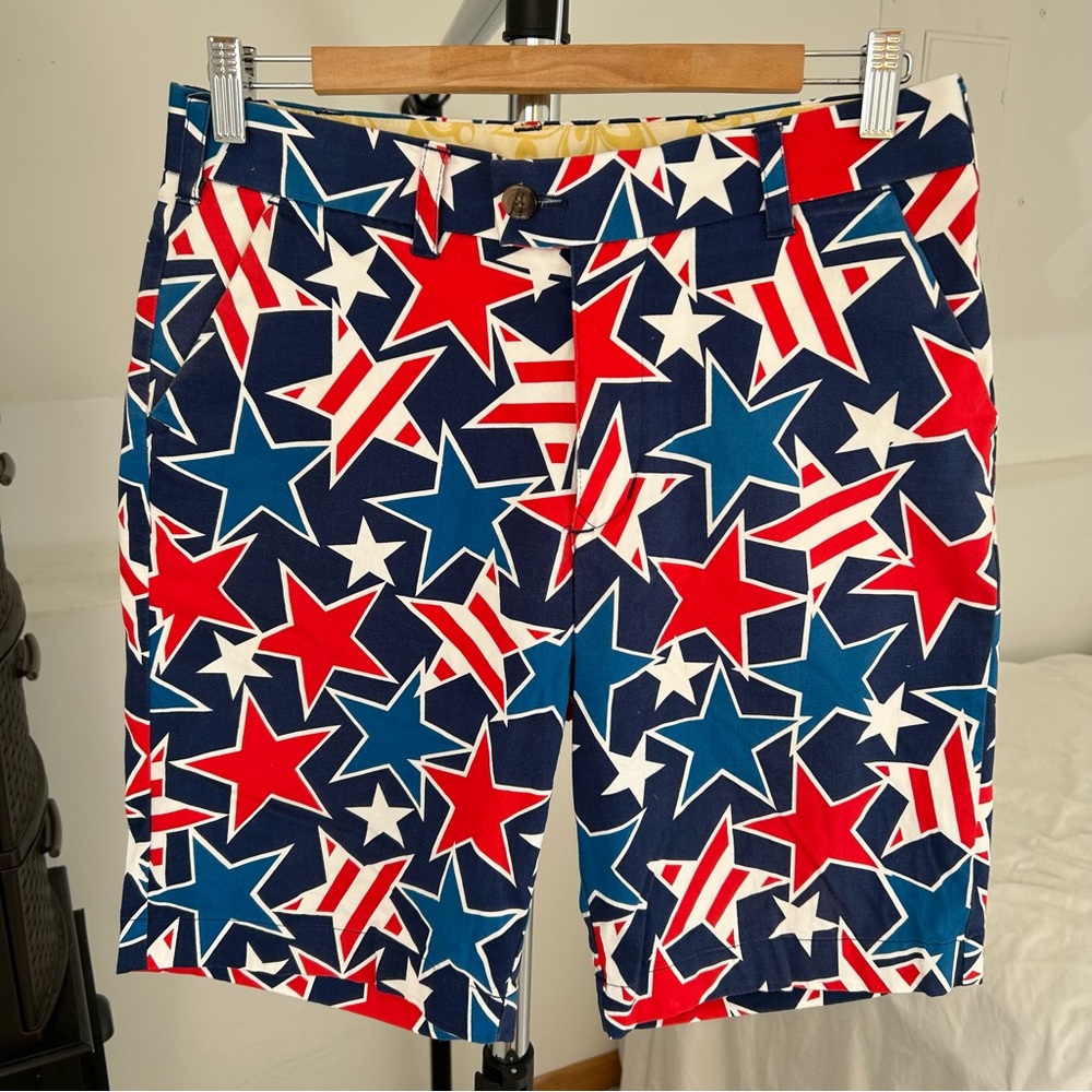 Loudmouth Golf Shorts Star Print Men’s 30